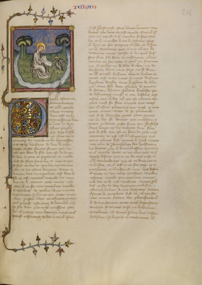Saint John on Patmos by Master of Jean